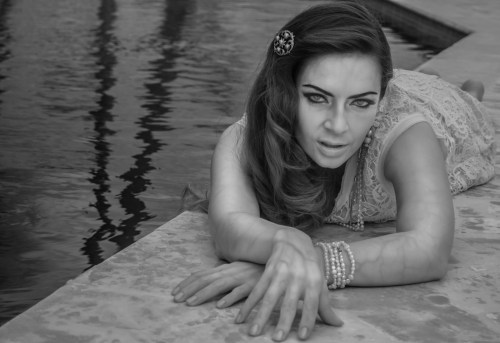 Infrared is great because sometimes it picks up on tones just below the surface of the skin, this is why in some of the images you can see veins. 