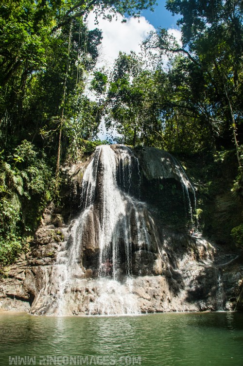 Beautiful Waterfall just north of Rincon