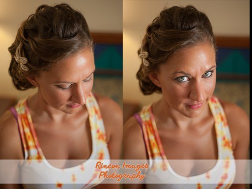 Bride waiting before the ceremony. Photography by Rincon Images wedding photographer Rincon, Puerto Rico.