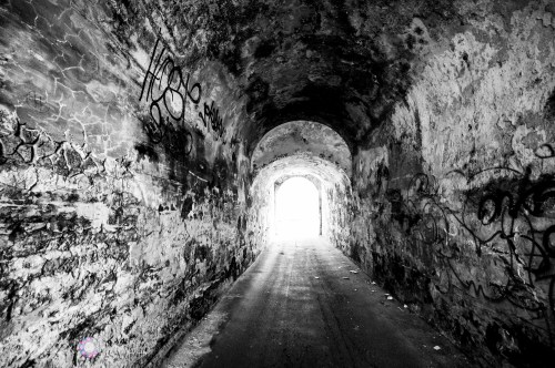 To get into the San Juan cemetery you need to first pass through a tunnel. The tunnel is covered in graffiti and always feels a little creepy to go through, even though during the day it is very safe. Going through the tunnel to reach the cemetery always makes me think of 